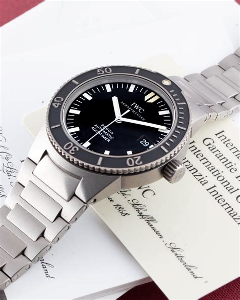 iwc aquatimer titanium 3536